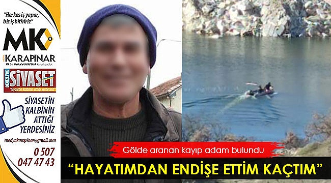 Başına çuval geçirilerek göle atıldığını iddia etti
