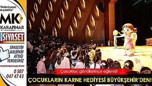 Büyükşehir’den çocuklara karne hediyesi