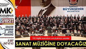 Büyükşehir’den Türk Sanat Müziği Konseri
