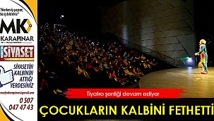 Çocuklara özel tiyatro şenliği devam ediyor