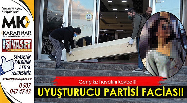 Denizli'de uyuşturucu partisi faciası!