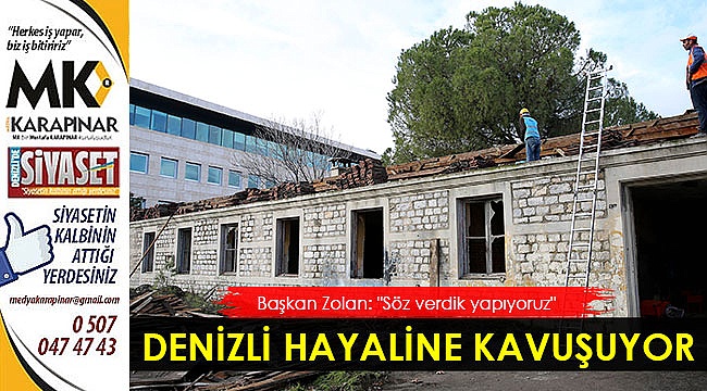 Denizli Kent Müzesi yapımına başlandı