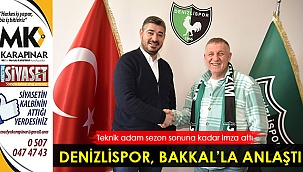 Denizlispor, Bakkal'la anlaştı