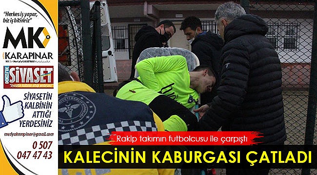 Denizlisporlu kalecinin kaburgası çatladı