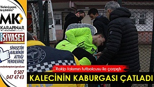 Denizlisporlu kalecinin kaburgası çatladı