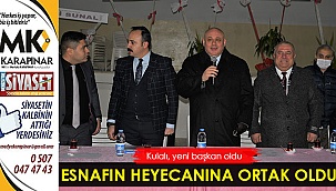 Esnafın heyecanına ortak oldu