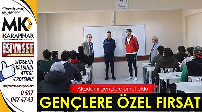Gençlere özel fırsat!