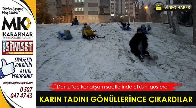 Karın tadını gönüllerince çıkardılar