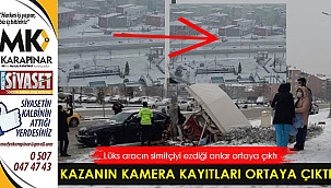 Lüks aracın simitçiyi ezdiği anlar ortaya çıktı