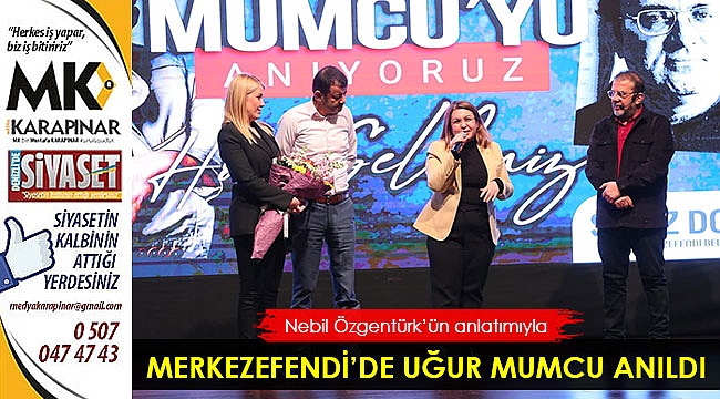 Merkezefendi’de Uğur Mumcu anıldı
