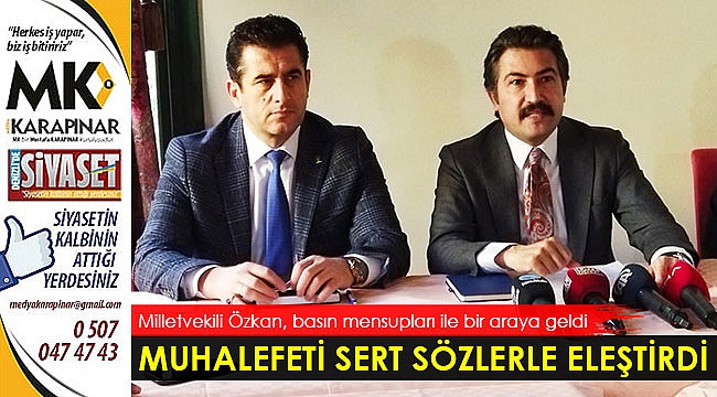 Muhalefeti sert sözlerle eleştirdi