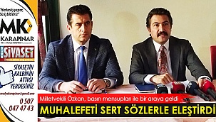 Muhalefeti sert sözlerle eleştirdi