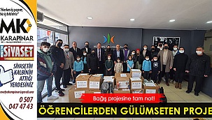Öğrencilerden Gülümseten Proje
