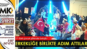 Özel çocuklar sünnet şöleninde bir araya geldi