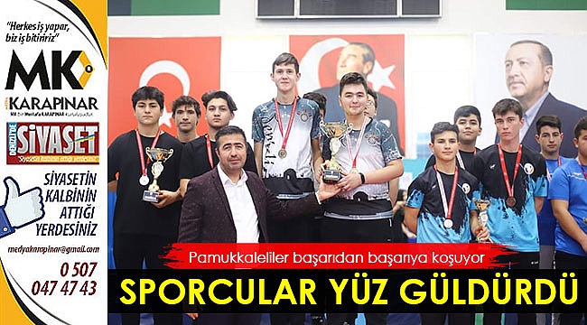 Sporcular yüz güldürdü