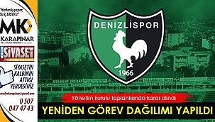 Yeniden görev dağılımı yapıldı