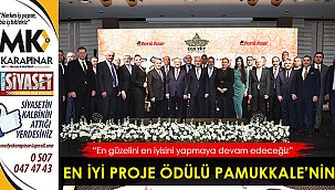  “Yılın En İyi Proje Ödülü” Pamukkale’nin
