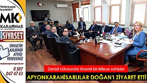 Afyonkarahisarlılar Doğan'ı ziyaret etti