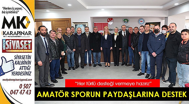 Amatör sporun paydaşlarına destek