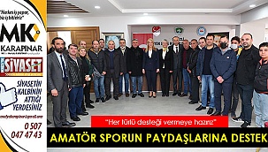 Amatör sporun paydaşlarına destek