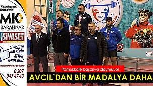 Avcıl’dan bir madalya daha