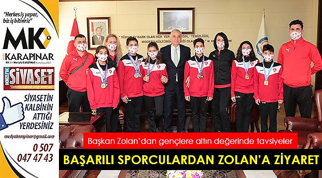 Bizim Çocuklar’dan Başkan Zolan'a ziyaret
