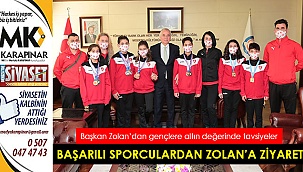 Bizim Çocuklar’dan Başkan Zolan'a ziyaret