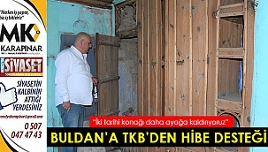 Buldan’a TKB’den hibe desteği