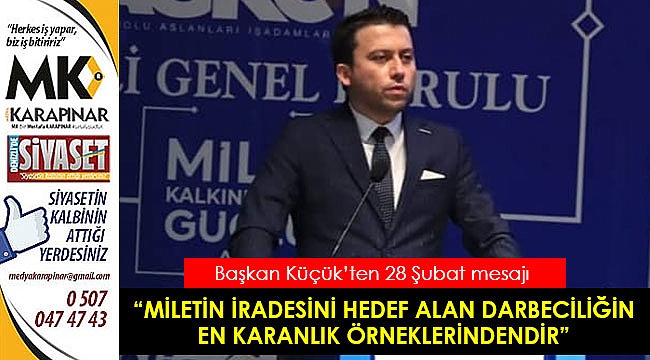 “Darbeciliğin karanlık örneklerinden birisidir”