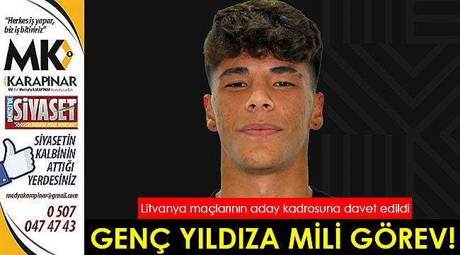 Genç yıldıza milli davet!