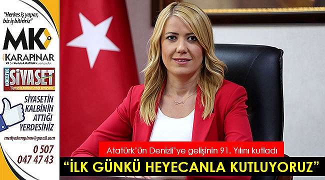 “İlk günkü heyecanla kutluyoruz”