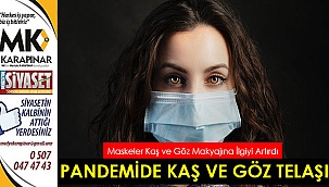 Kadınların Pandemide Kaş ve Göz Telaşı