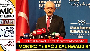 Kılıçdaroğlu: 