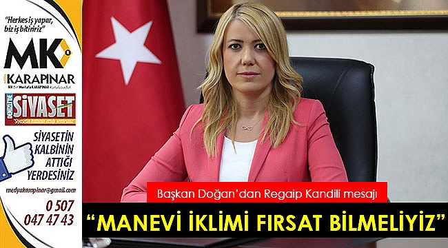 “Manevi iklimi fırsat bilmeliyiz”