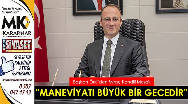 “Maneviyatı büyük bir gecedir”