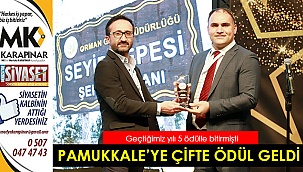 Pamukkale’ye çifte ödül geldi