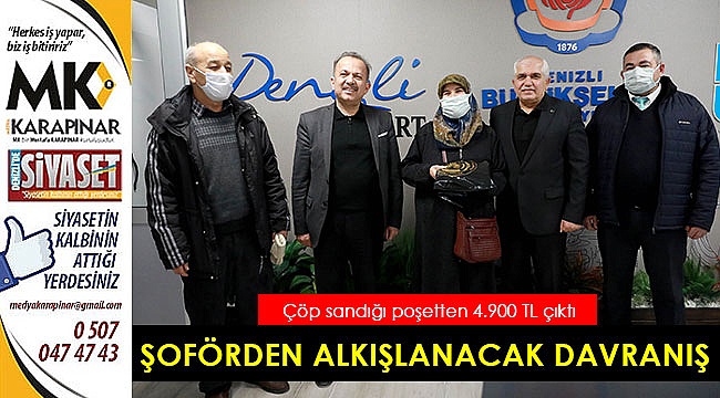 Şoförden alkışlanacak davranış
