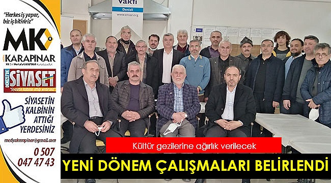 Vakfın yeni dönem çalışma programı belirlendi
