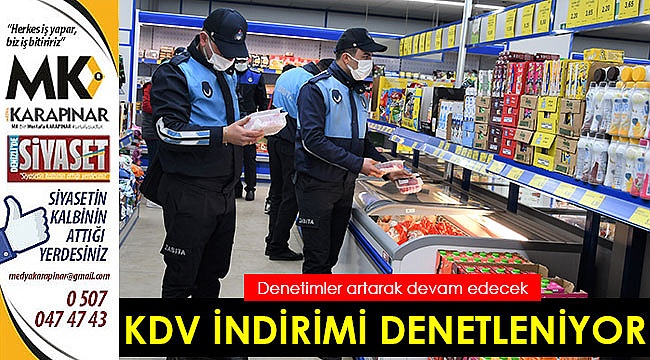 Zabıtadan, KDV indirimi denetimi