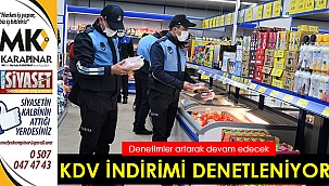 Zabıtadan, KDV indirimi denetimi