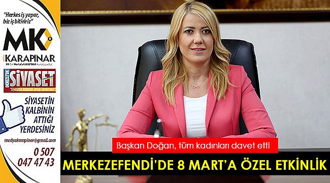 8 Mart’a özel etkinlik