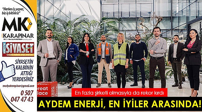 Aydem Enerji, en iyiler arasında