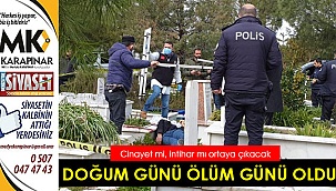 Babasının mezarı başında başından vurulmuş halde bulundu