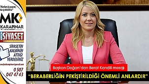 “Beraberliğin pekiştirildiği önemli anlardır”