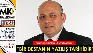 “Bir destanın yazılış tarihidir”