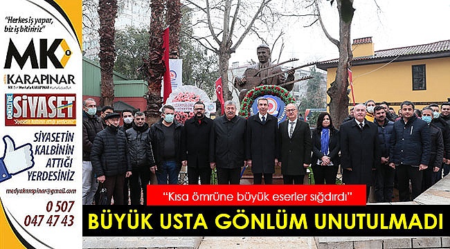 Büyük usta Özay Gönlüm unutulmadı