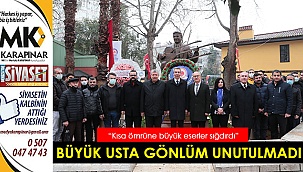 Büyük usta Özay Gönlüm unutulmadı