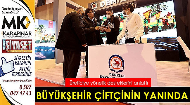 Büyükşehir çiftçinin yanında