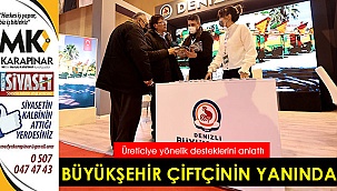 Büyükşehir çiftçinin yanında