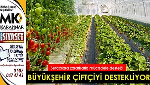 Büyükşehir’den Denizlili seracıları destekliyor